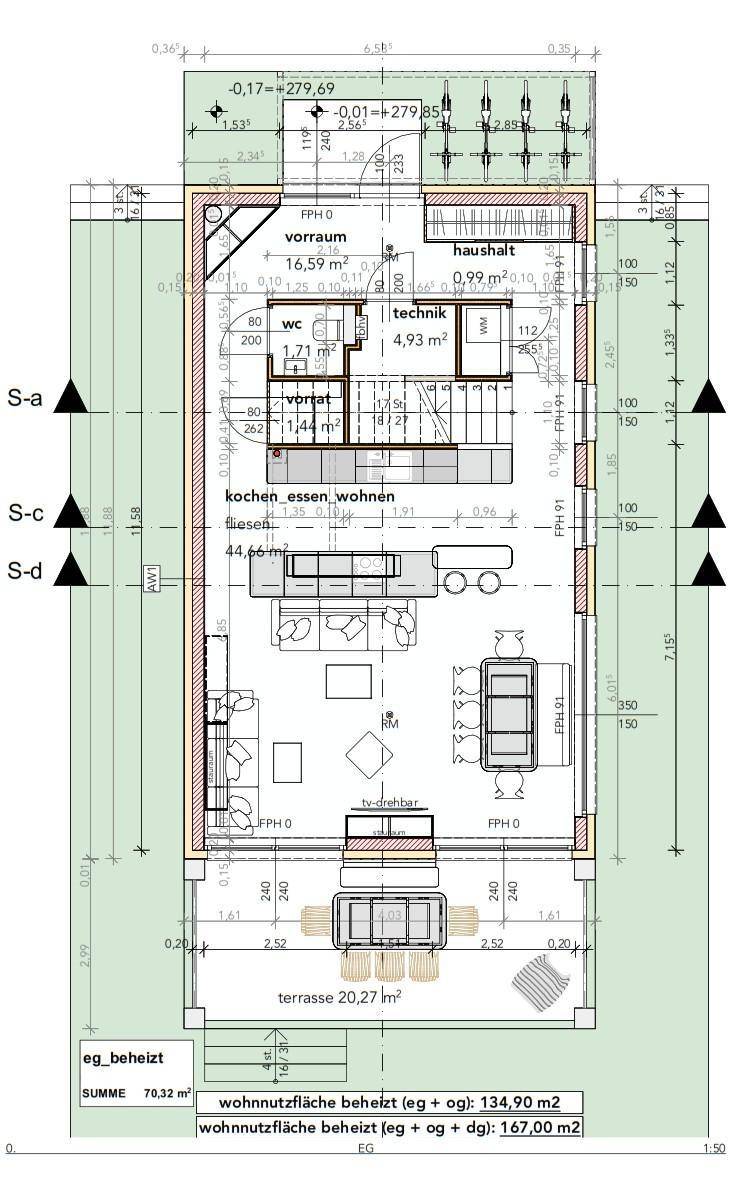 Grundriss EG Haus 4