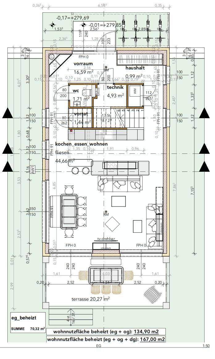 Grundriss EG Haus 6