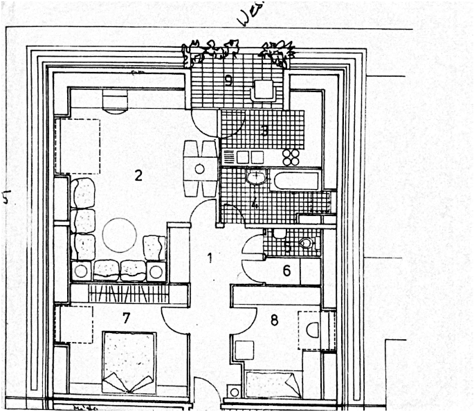 Wohnungsplan