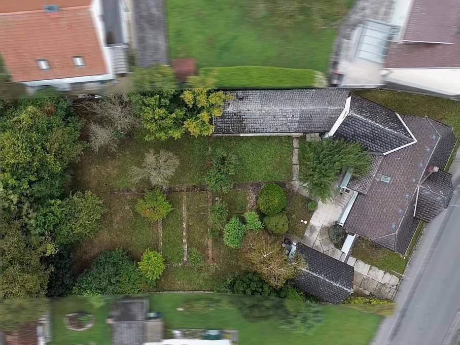 Vogelperspektive Grundstück