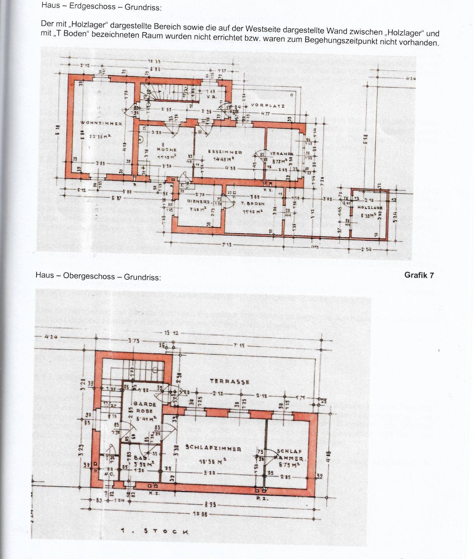 Grundrissplan EG und OG
