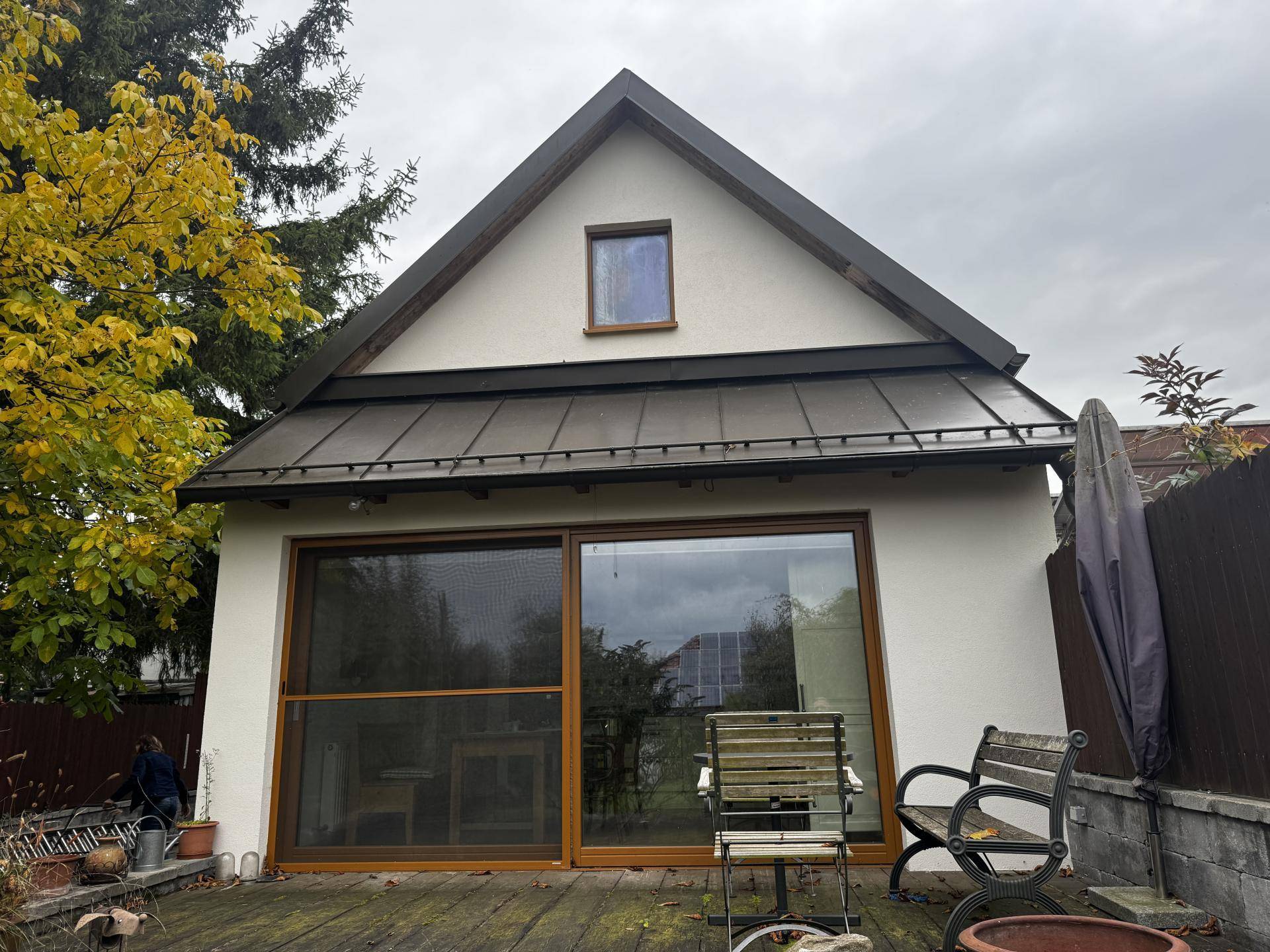 große schöne Terrasse