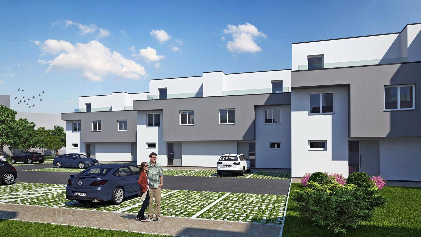 Reihenhäuser in Seyring - Ansicht 6