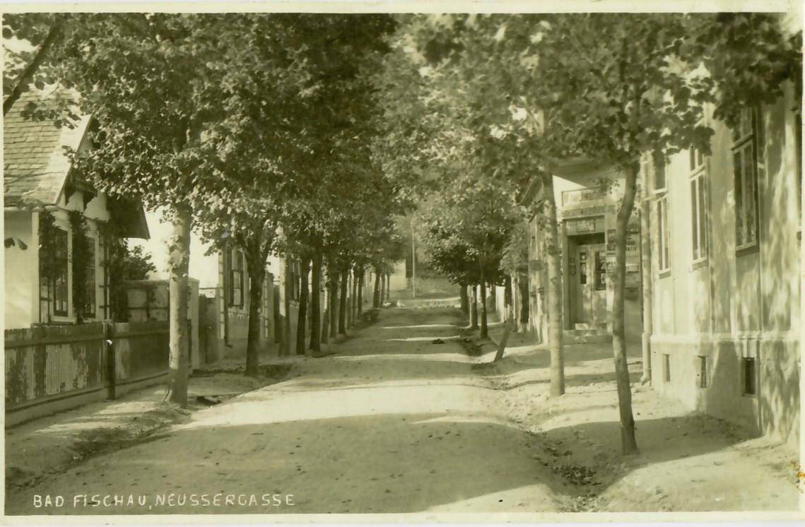 Historisches Bild Neussergasse Ecke Rainergasse ca.1910