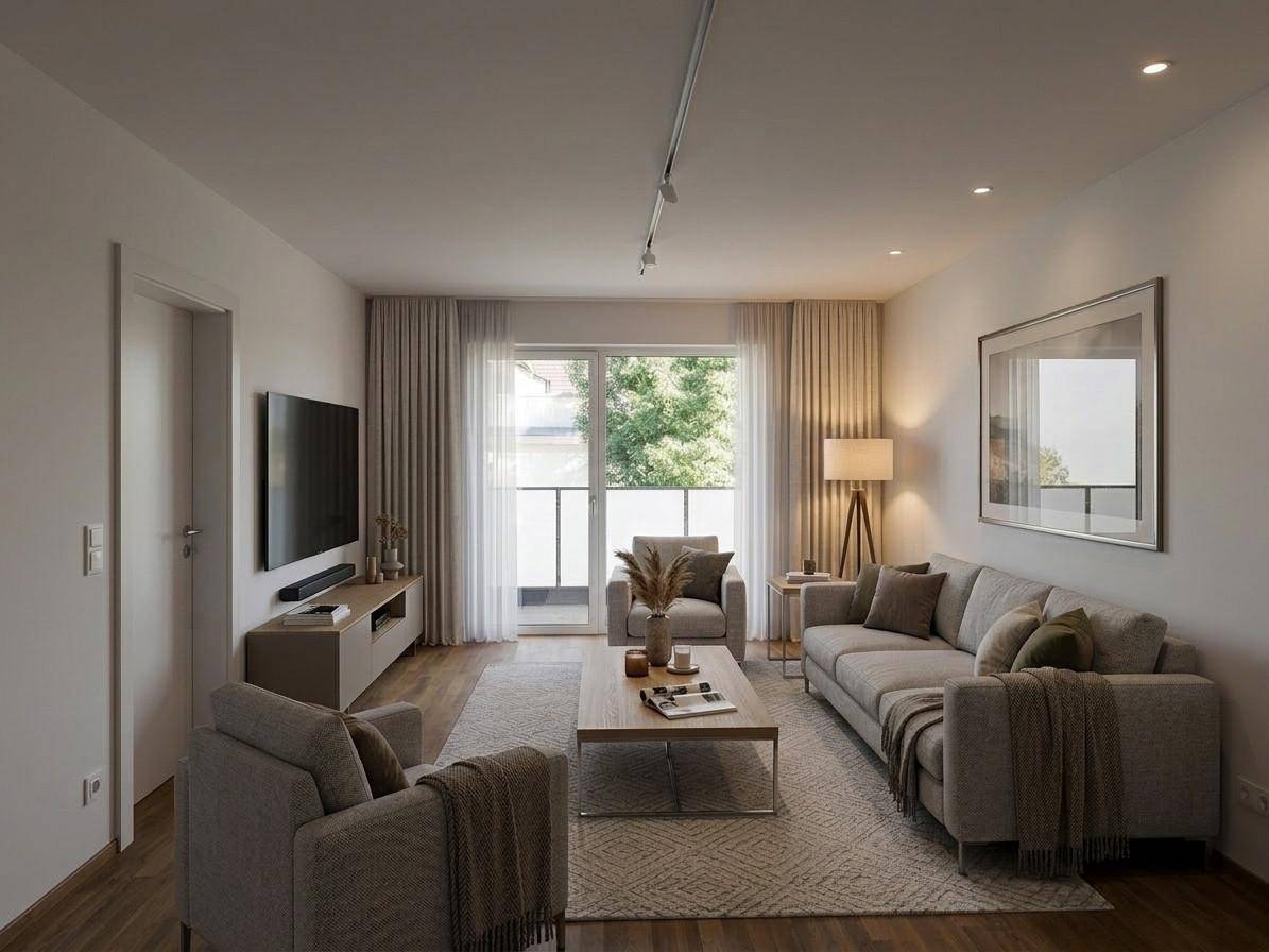 Möblierungsvorschlag KI Wohnzimmer