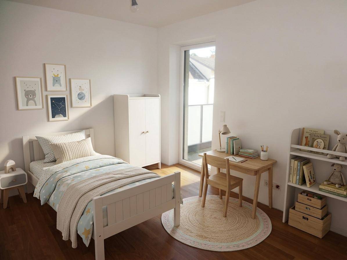 Zimmer ( möbliert mit Ki Unterstützung)