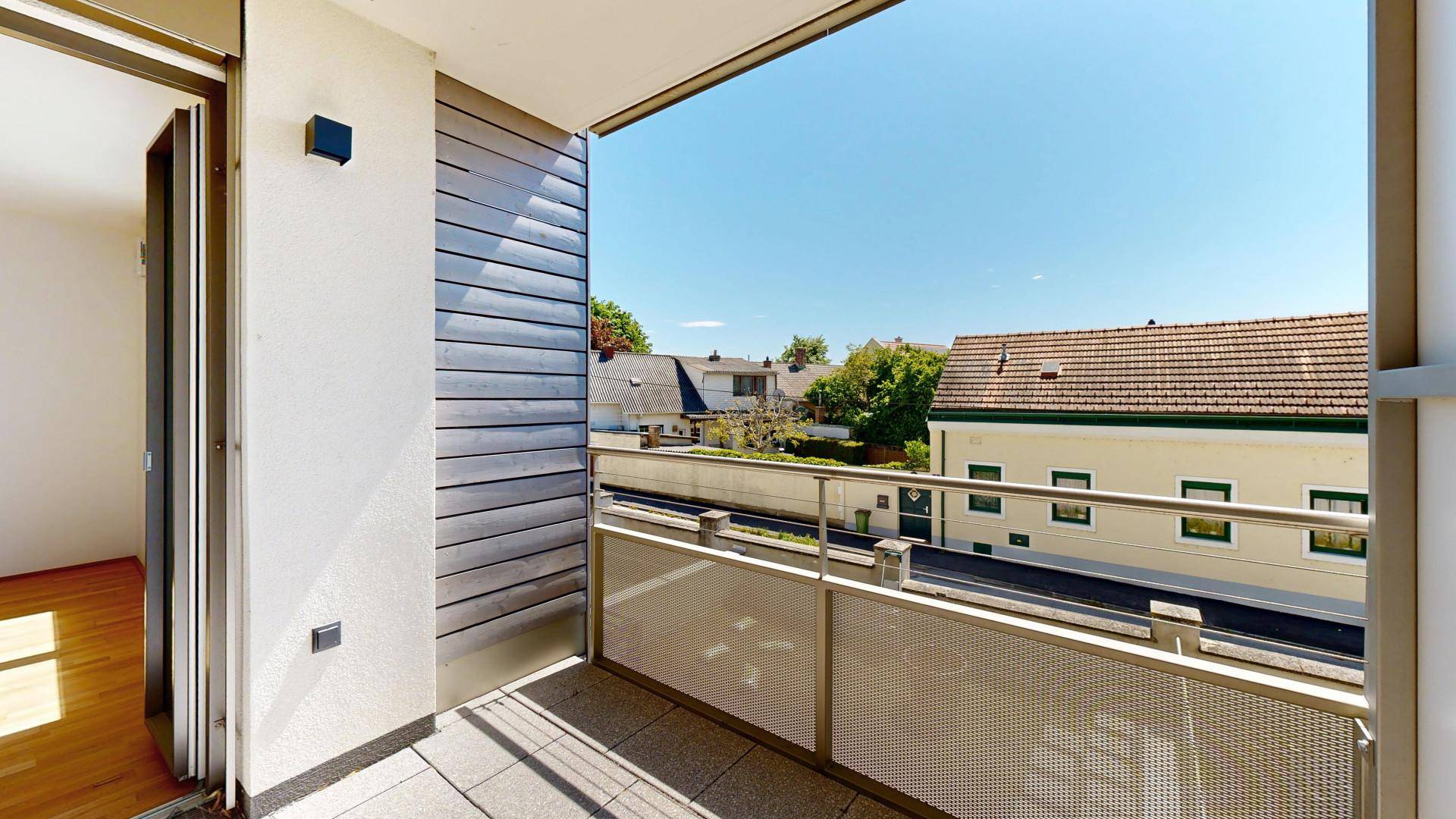 Ausblick von Loggia