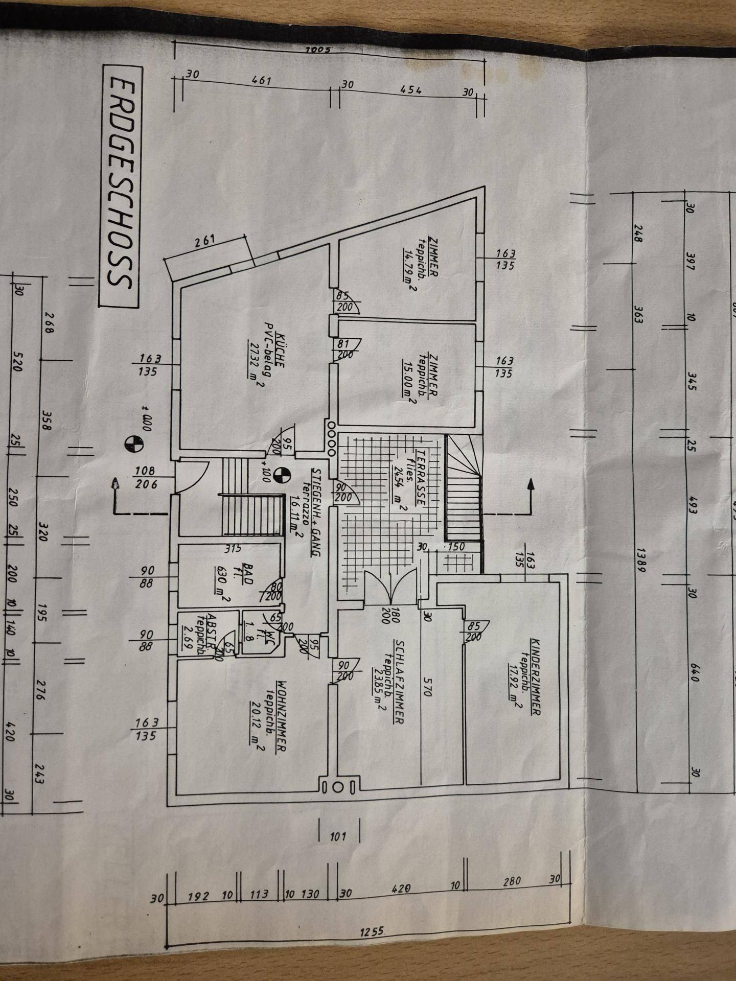 Plan Erdgeschoss