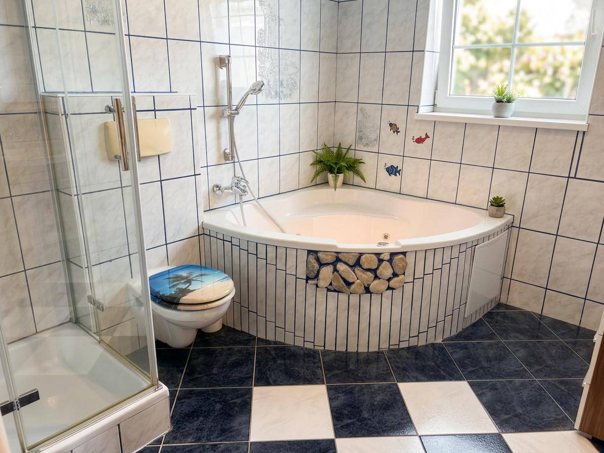 Bad und WC im OG