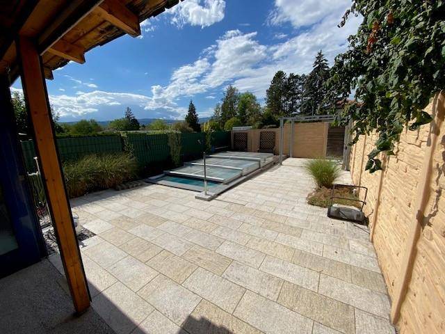 Ausblick Pool