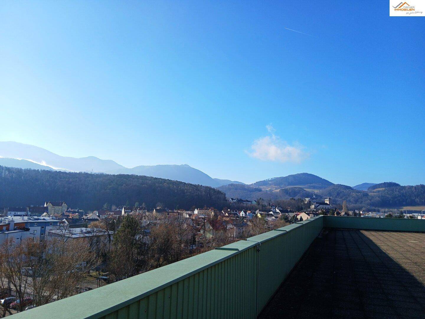 Ausblick Dachterrasse