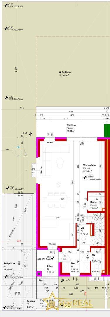 Plan Erdgeschoss