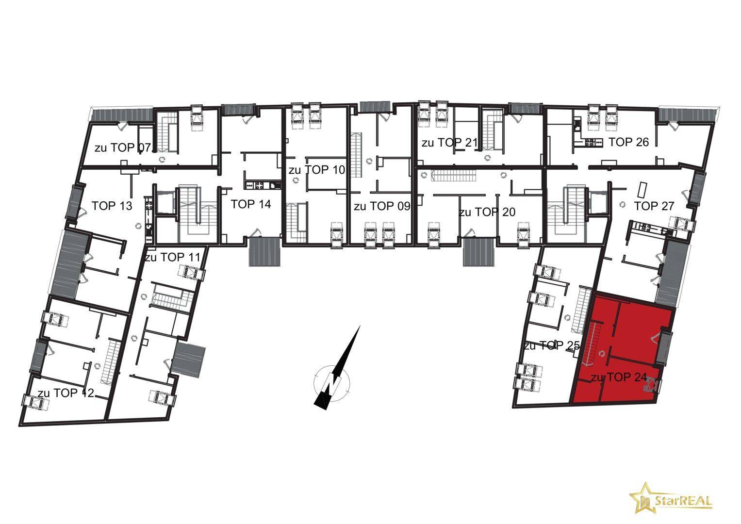 Lageplan Ebene ZIMMER