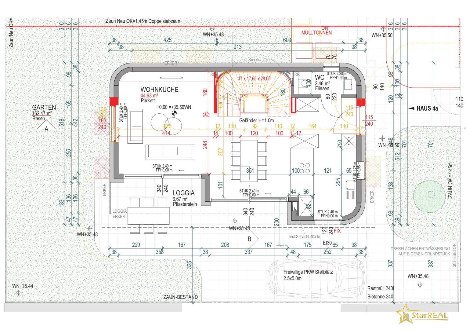 ERDGESCHOSS/LAGEPLAN