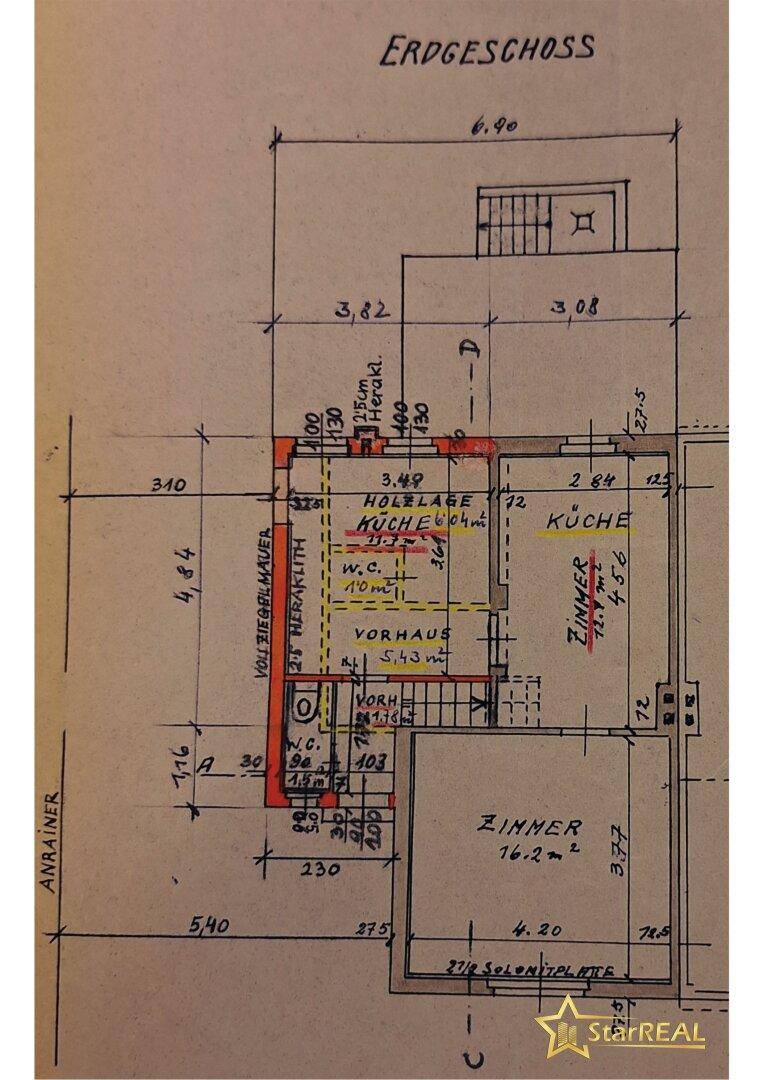 GRUNDRISS EG (Stand 1963)