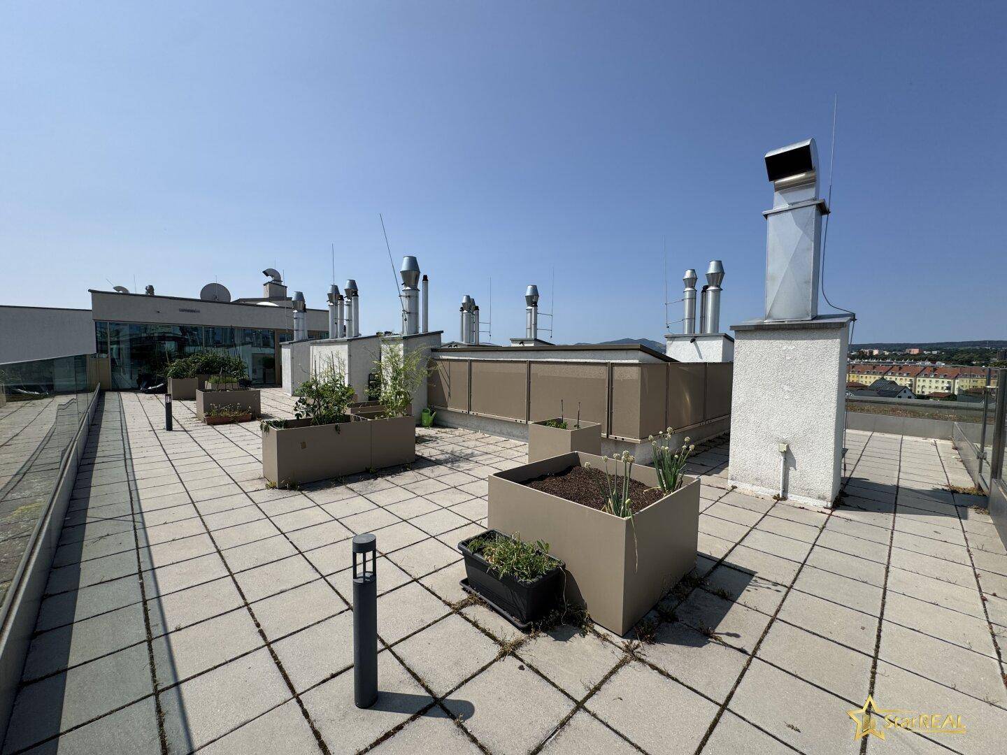 Dachterrasse zur Nutzung