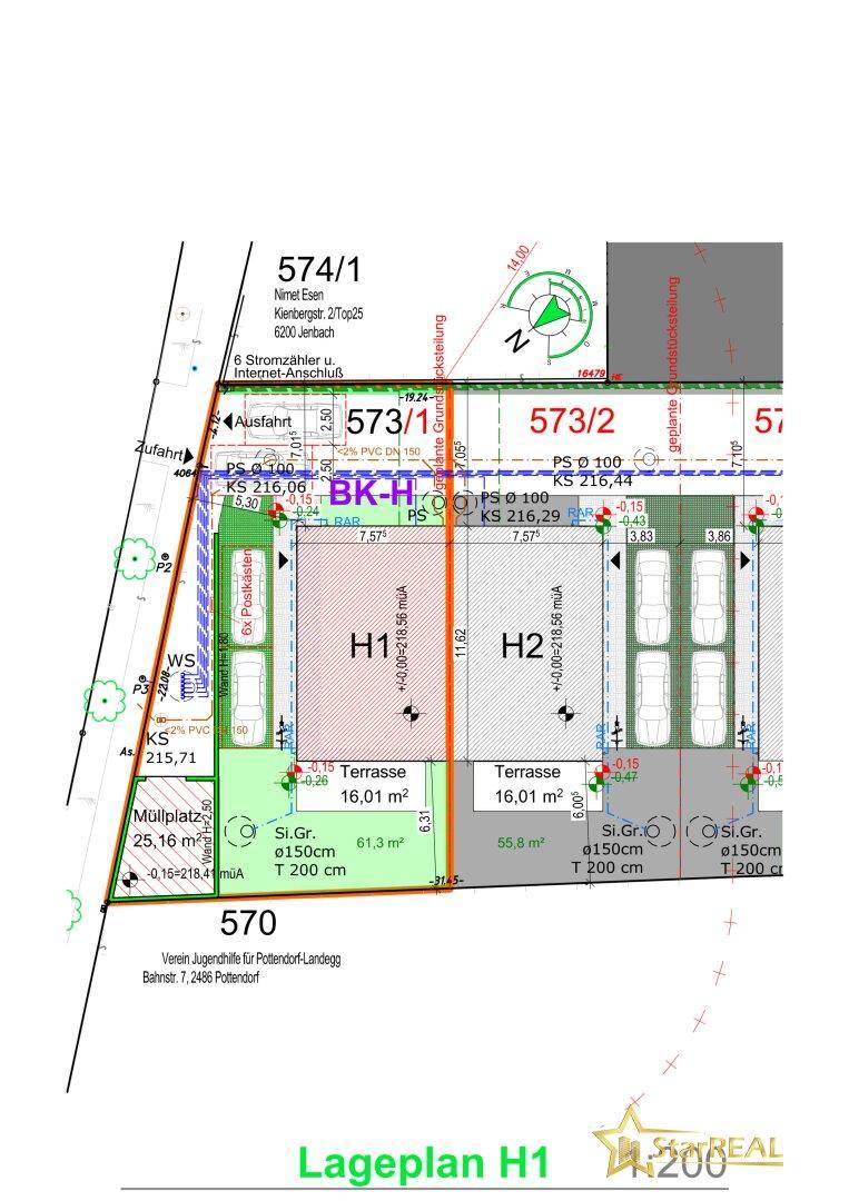 Lageplan Haus1