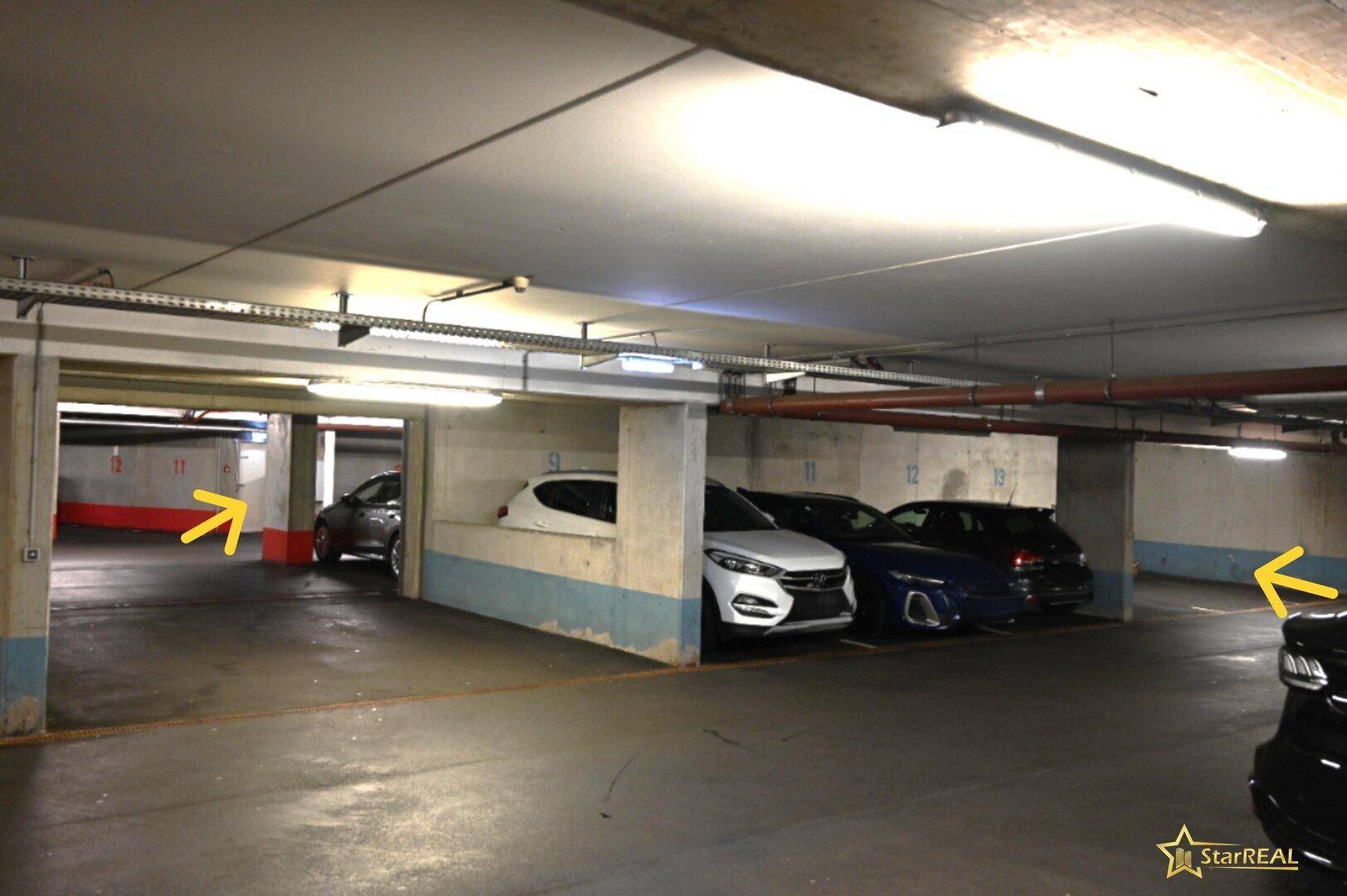 Tiefgaragenplatz Nähe Hauseingang
