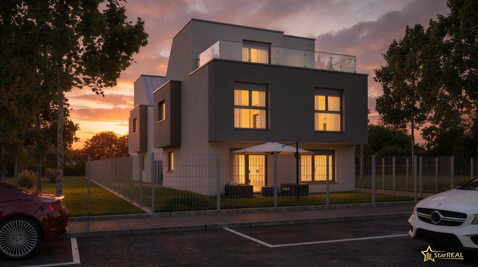 TOP EINZELHAUS! JETZT € 50.000 GESCHENKT + GRATIS DACHGESCHOSS! 137 m²-Traumhaus mit Keller und Südgarten. Provisionsfrei für den Käufer. - Widok 5