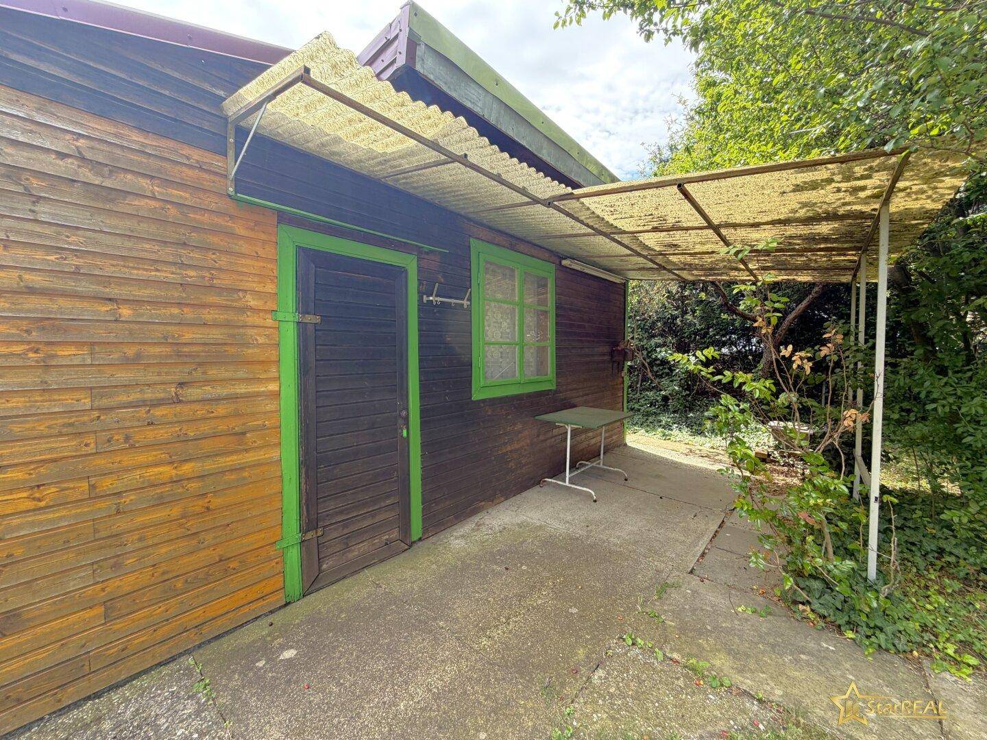 BAUEN ODER SOFORT GENIESSEN! 525 m² BAUGRUND MIT SOMMERHAUS &amp; WC/DUSCHE - Ansicht 4