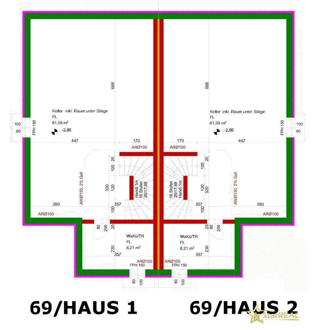 Grundriss Kellergeschoss