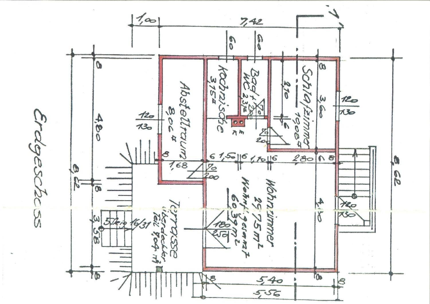 Plan Erdgeschoss