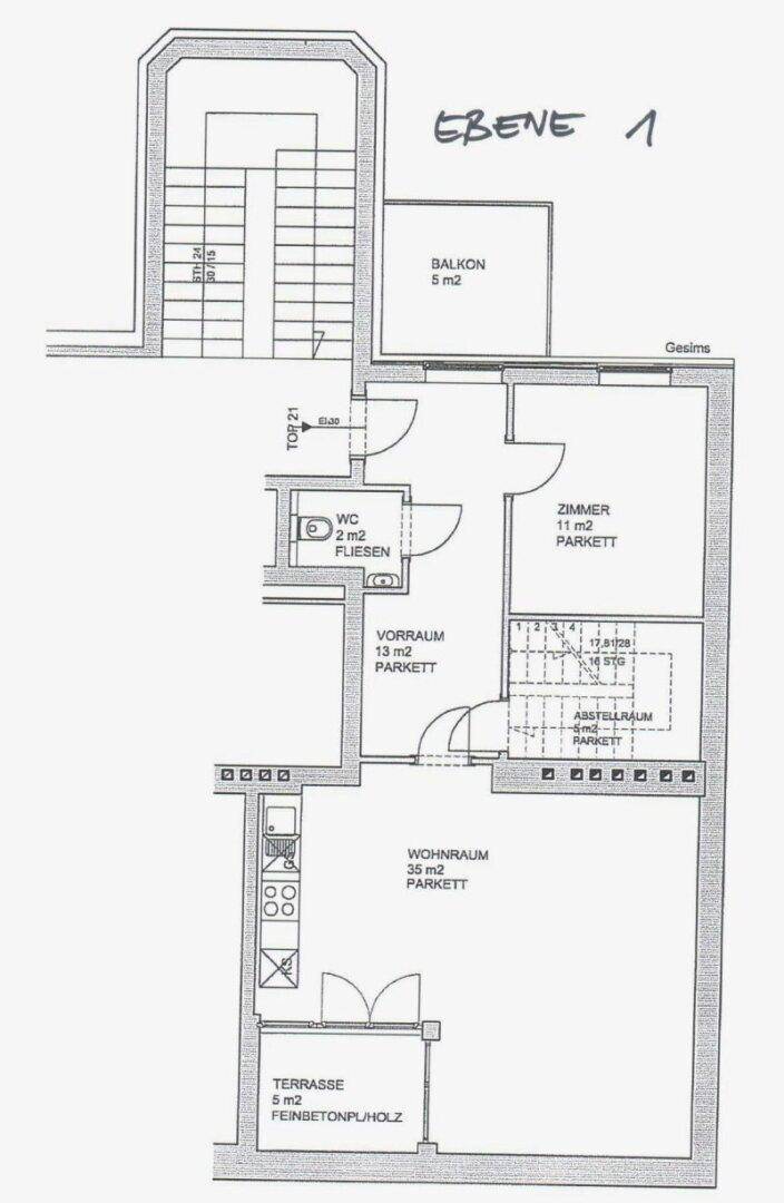 Plan Ebene 1