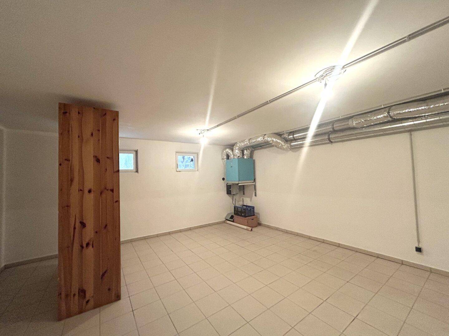 Keller: Lüftungsanlage