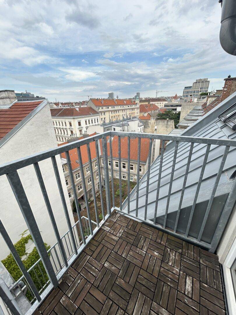 Obere Ebene: Balkon