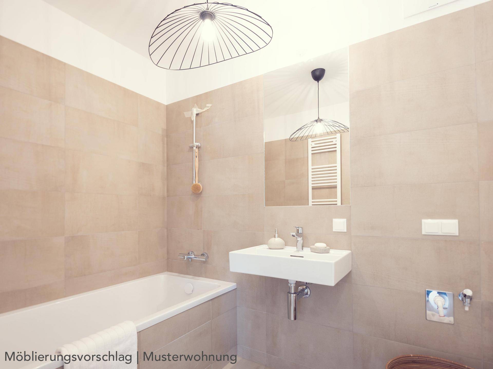 Musterwohnung Badezimmer