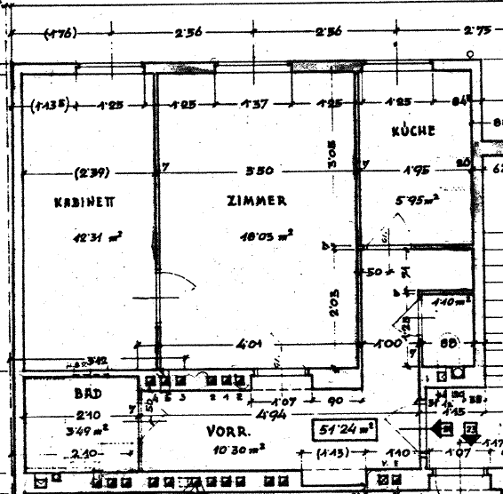 Grundrissplan