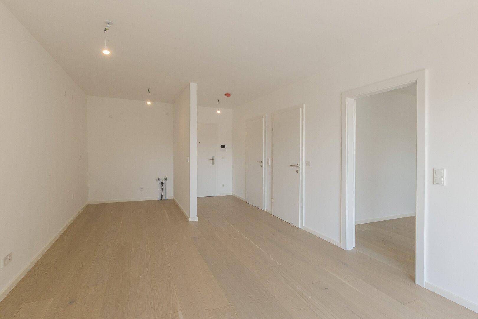 Zwei-Zimmer-Balkonwohnung mit südseitiger Ausrichtung zu ruhigem Innenhof - Ansicht 5