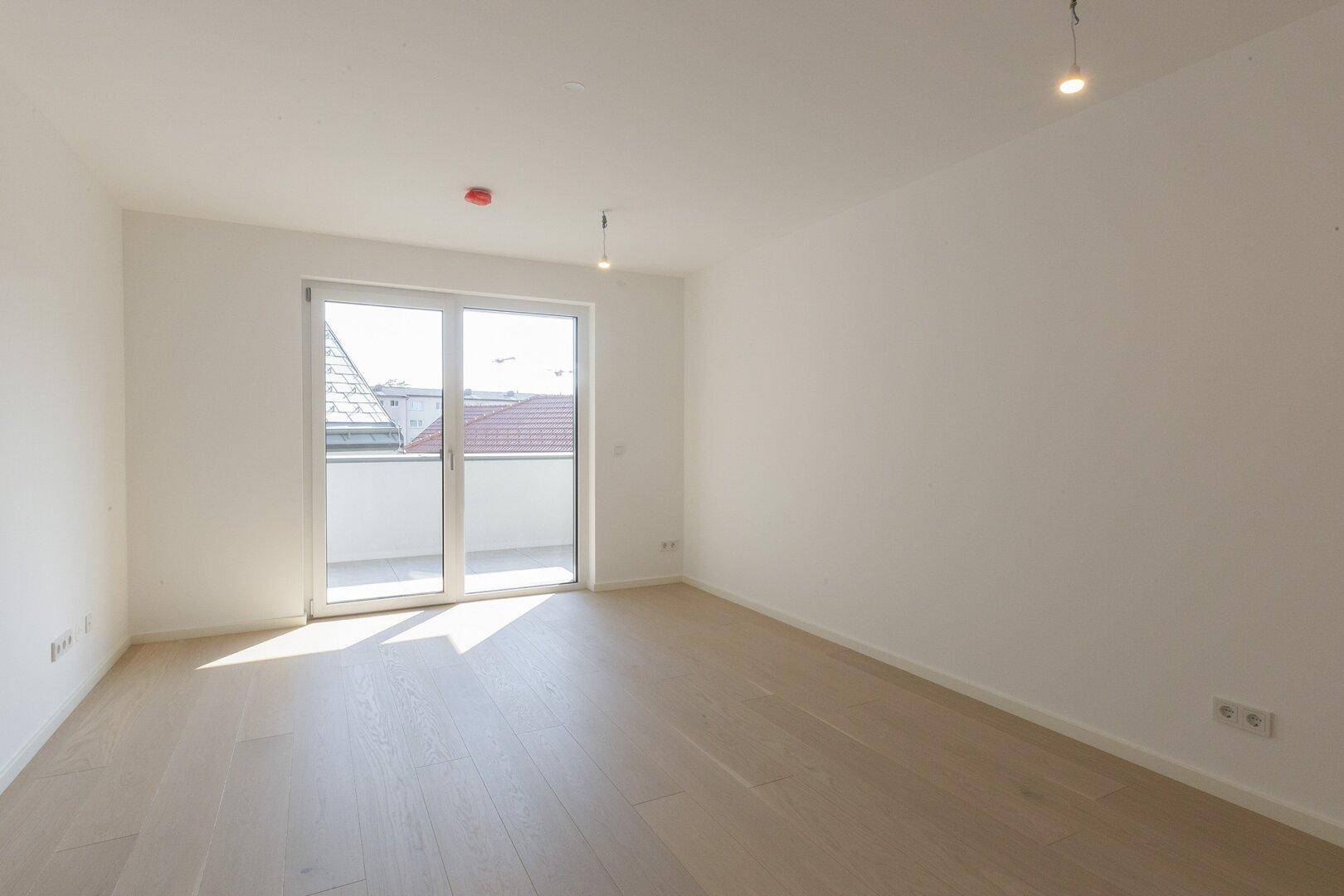 Zwei-Zimmer-Balkonwohnung mit südseitiger Ausrichtung zu ruhigem Innenhof - Ansicht 2