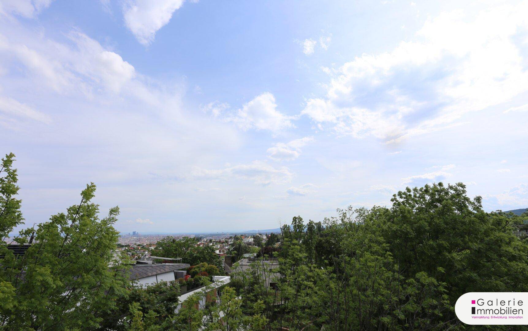 Blick von der Dachterrasse