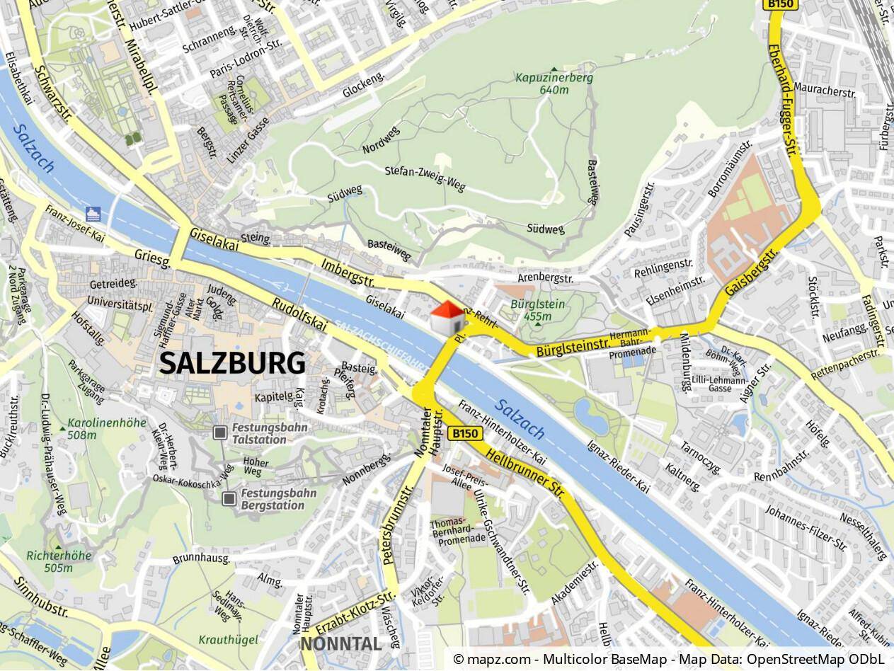Geolyzer Kartenausschnitt