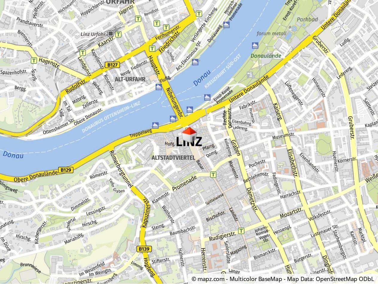 Geolyzer Kartenausschnitt