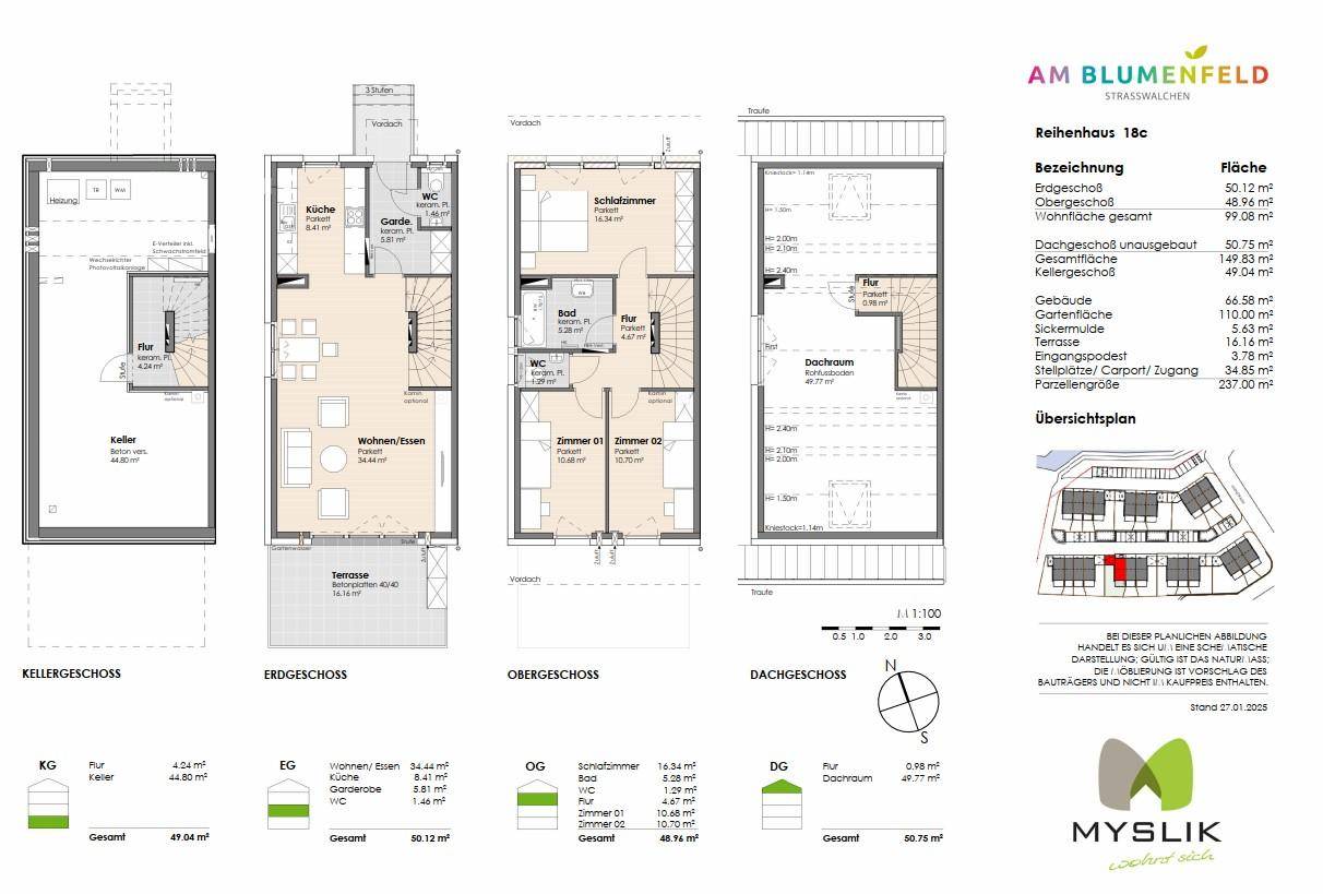 Moderne Reihenhäuser in Straßwalchen - Ansicht 6