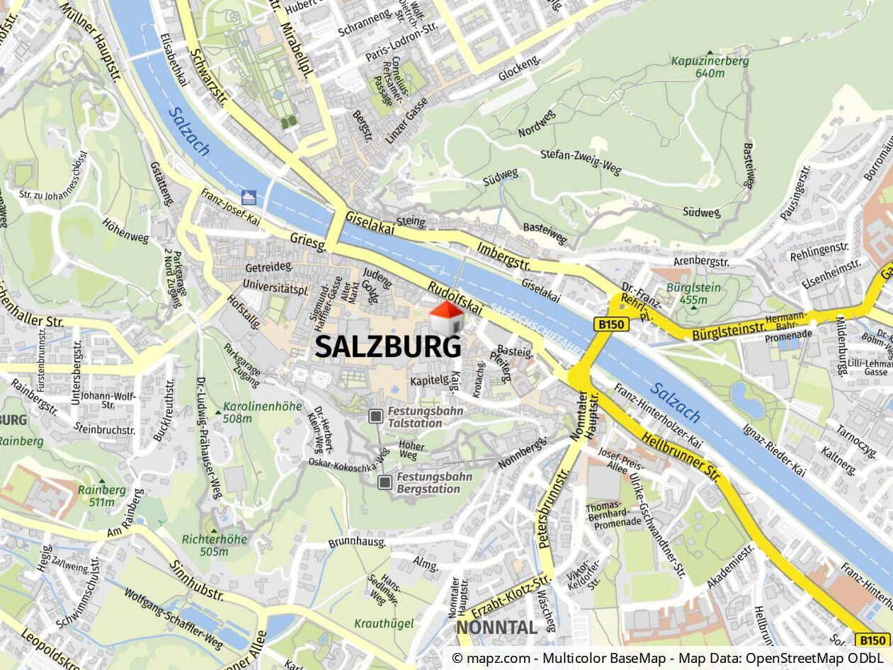 Geolyzer Kartenausschnitt