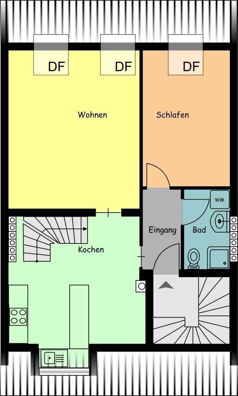Plan Wohnebene