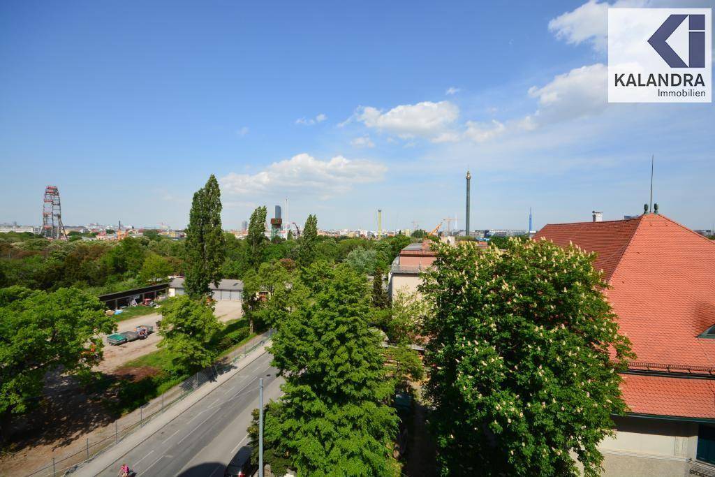 Blick zum Prater