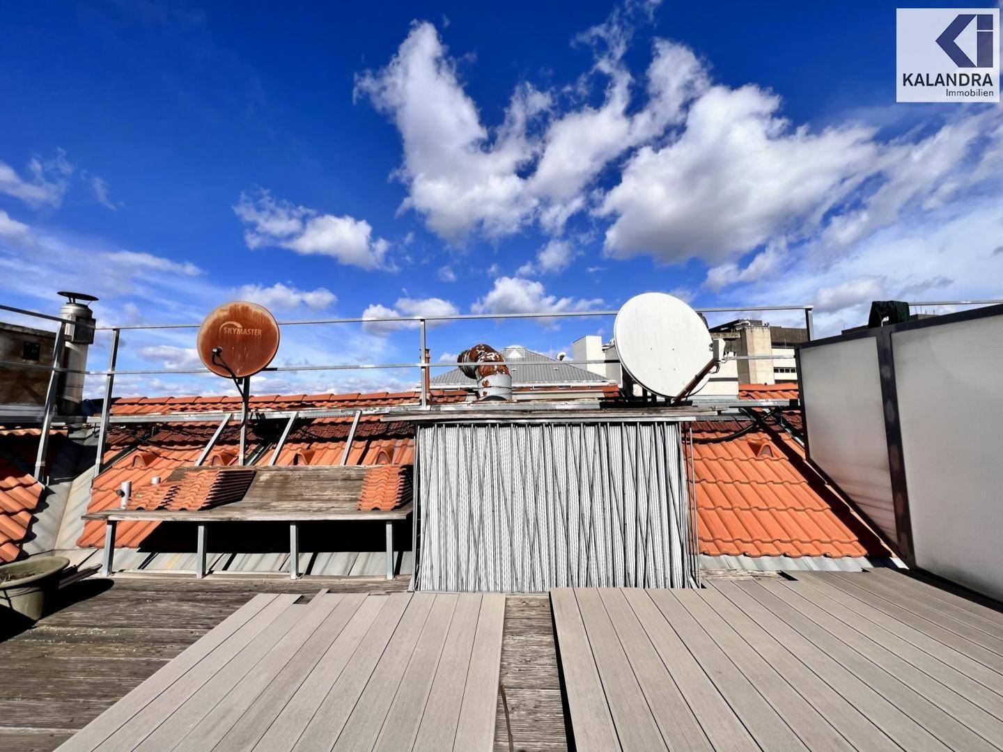 15m² - Dachterrasse