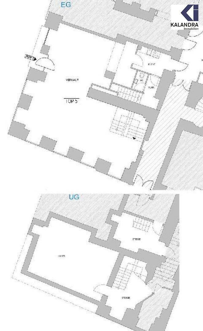 Grundriss beider Ebenen