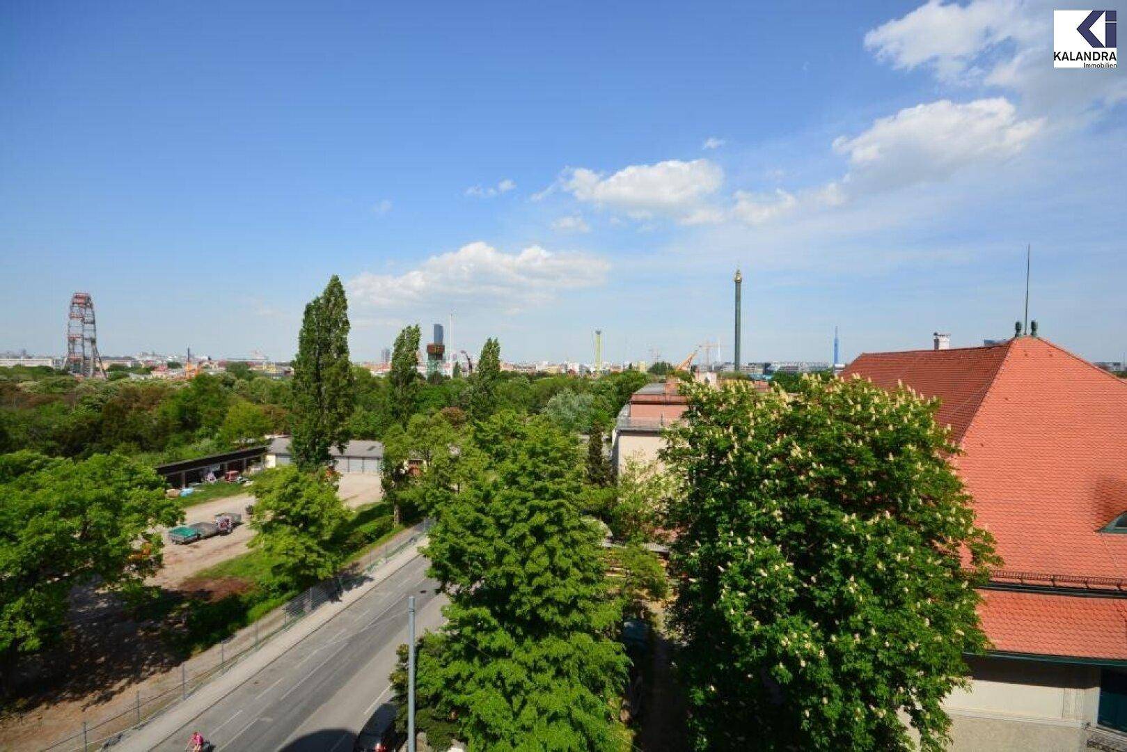 Blick zum Prater