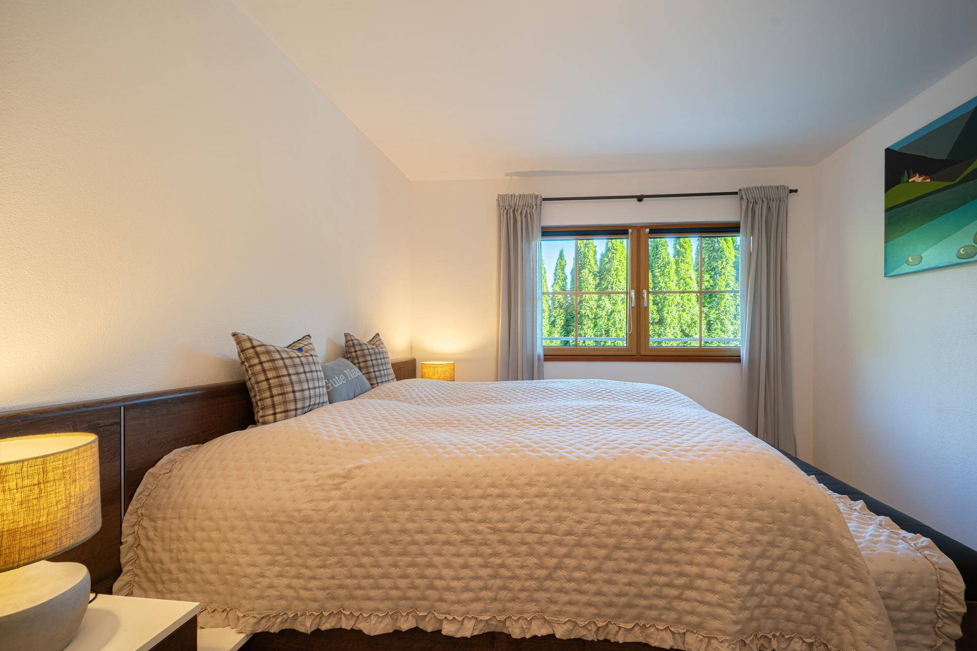 SCHLAFZIMMER FERIENWOHNUNG
