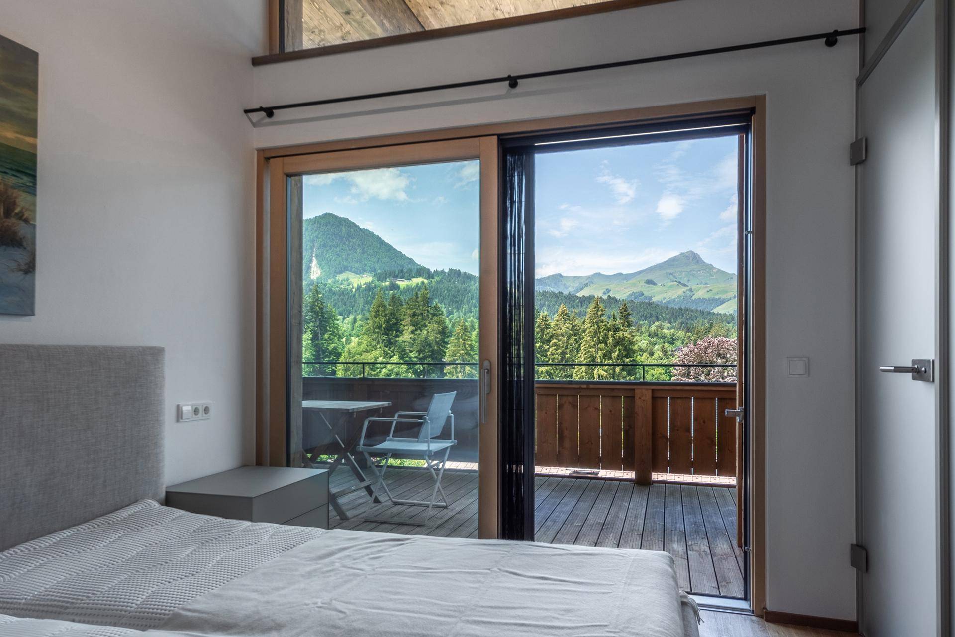 SCHLAFZIMMER AUSBLICK