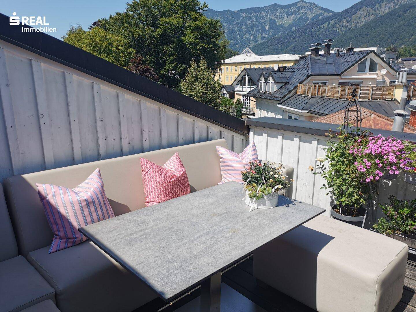 Dachterrasse mit Privatsphäre