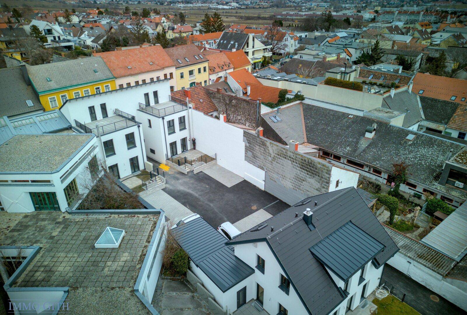 EXKLUSIVES TOWNHOUSE MIT GARTEN &amp; PANORAMA IM WEINORT GUMPOLDSKIRCHEN ZU KAUFEN! - Widok 4
