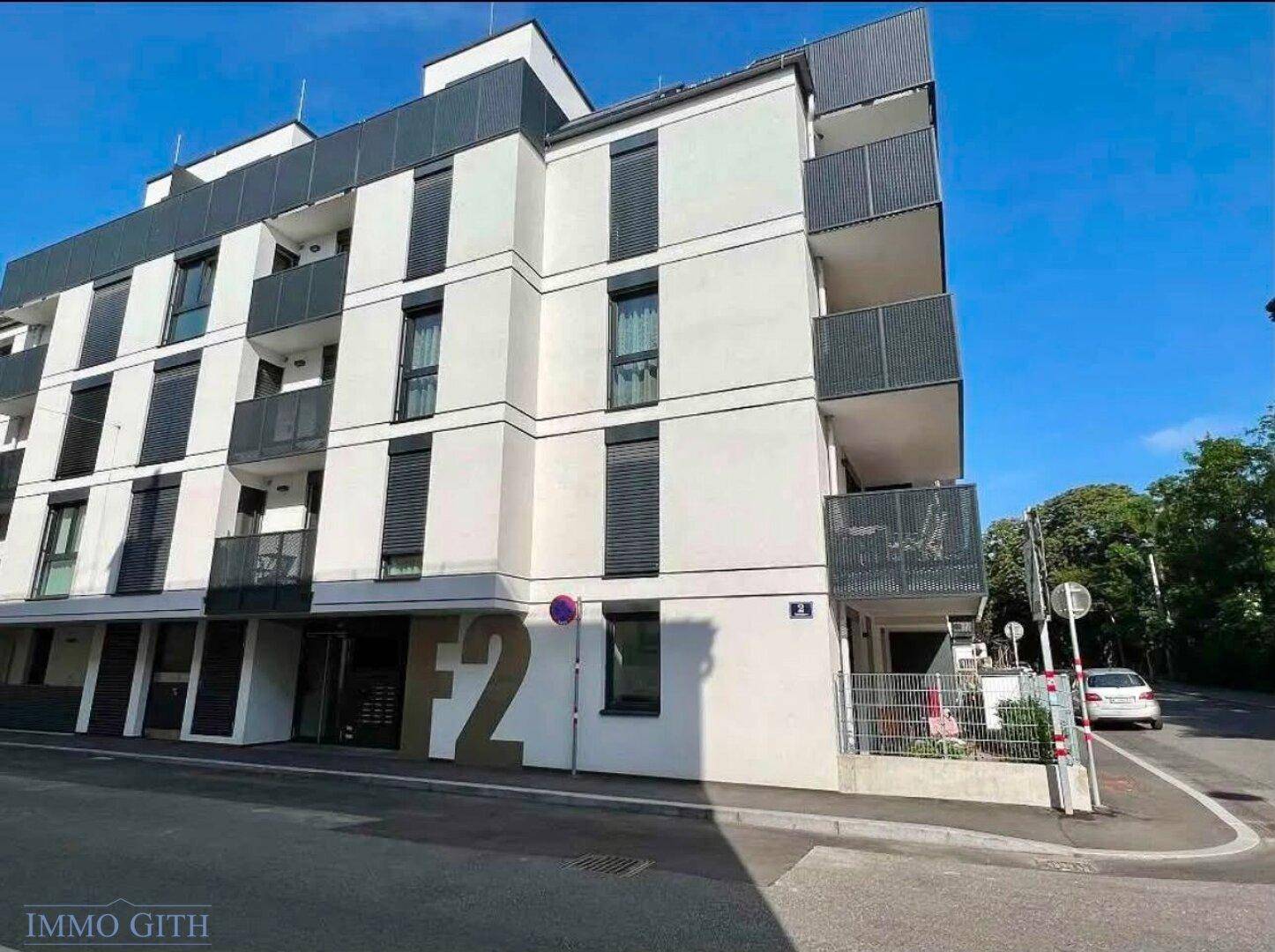 BARRIEREFREIE 2-ZIMMER-NEUBAUWOHNUNG MIT LOGGIA, BALKON, GRÜNBLICK &amp; PERFEKTER INFRASTRUKTUR IN WIEN-LIESING ZU MIETEN! - Ansicht 3