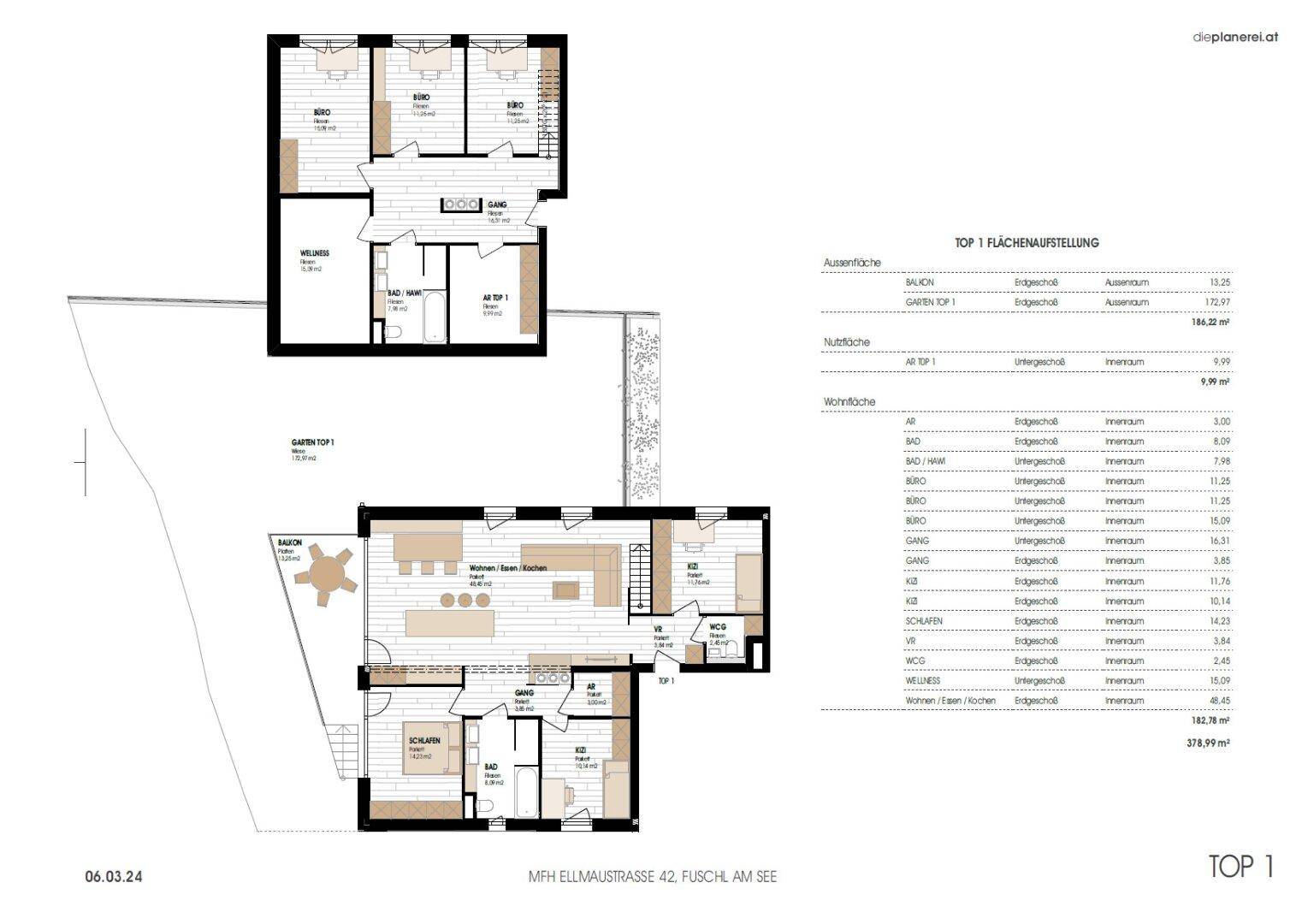 GREEN PARADISE | Sieben-Zimmer-Gartenwohnung | FUSCHL AM SEE - Mehr