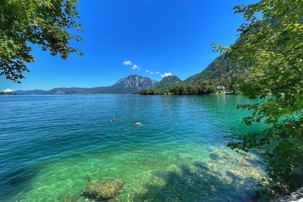 Der türkisblaue Attersee!